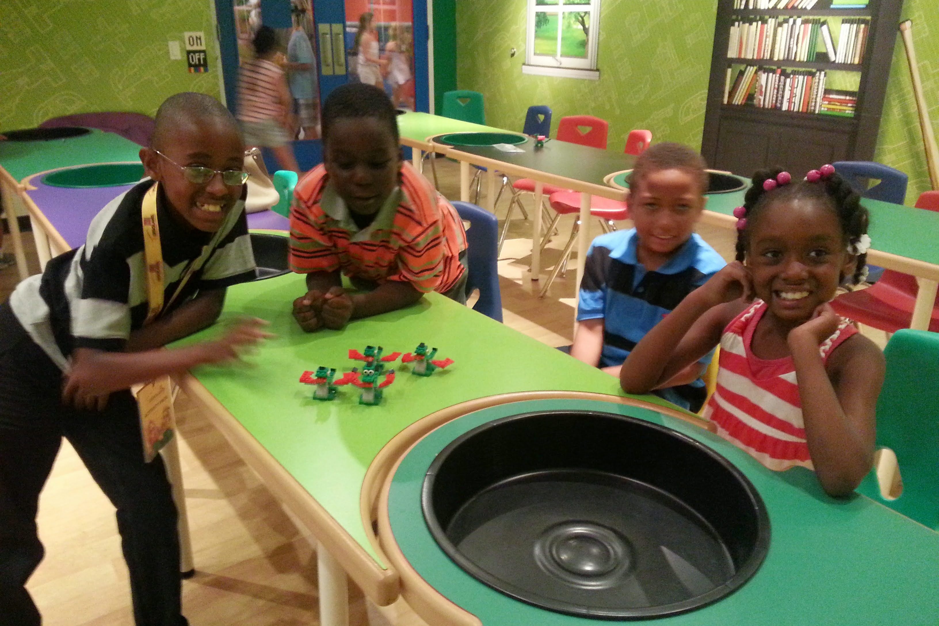 Children in a room at play